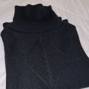 Black Poncho One Size Fits Most NWT
